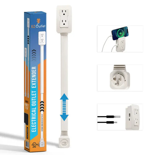 EZ Outlet Electrical Outlet Extender
